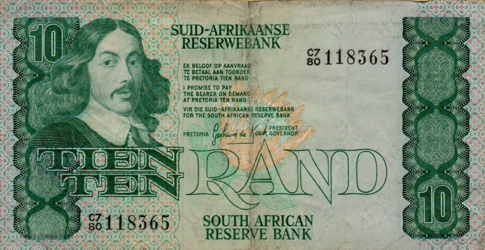South Africa 10 1978 VF P-120/c